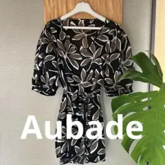 限定お値下げ　Aubade 五分袖チュニック　リゾートで水着の上から