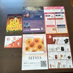 MISIAコンサートチラシ、シール