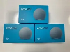 【新品・未使用】Echo Dot 第4世代 スマートスピーカー エコードット3個