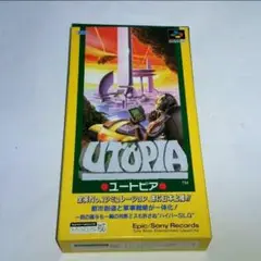 <マイナーレア>【中古スーパーファミコンソフト】『ユートピア』