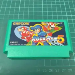 FC ロックマン5 ブルースの罠 良品