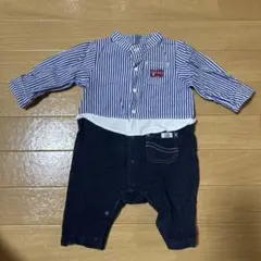 Buddy Lee リー　ストライプロンパース60〜70センチ