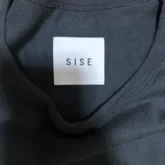 SISE ブラック Tシャツ
