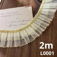 デザインレース　フリルレース　2m