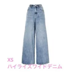 My Apparel ハイライズワイドデニム マ イアパレル XS 紗栄子