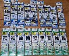 OWNER(オーナー) 糸付 袖 袖　フック 釣り針　小物釣り　メジナ
