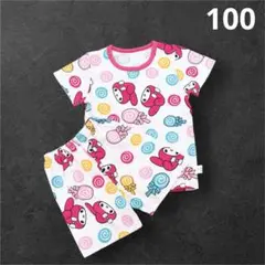 サンリオ マイメロ マイメロディー 半袖 半パン パジャマ 100 新品