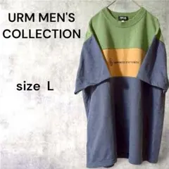 ⭐︎【ウルムメンズコレクション】クルーネックデザイン半袖Tシャツ　コットン混