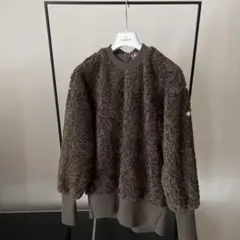 HYKE MONCLER teddy fleece