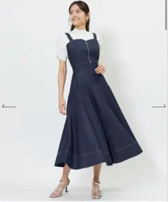 AND COUTURE アンドクチュール　ウォッシュドデニムセットアップ