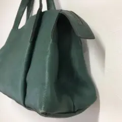 ビースタッフ B stuff グリーン ハンドバッグ 美品