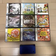 ニンテンドーDSi （メタリックブルー）　ゲームソフト セット