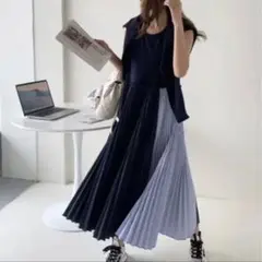 バースデーバッシュ プリーツワンピース