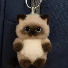 猫のぬいぐるみキーホルダー 約10cm