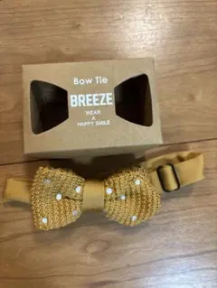 美品　BREEZE ブリーズ　蝶ネクタイ　黄色　発表会　卒業式　入学式