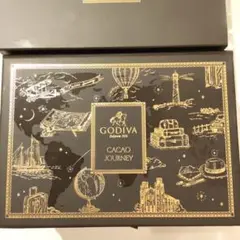 GODIVA CACAO JOURNEY 空き箱のみ　小物収納ボックス