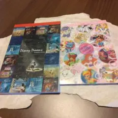 ディズニー、メモ帳セット