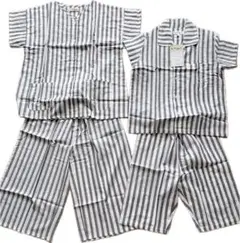 【新品】親子ペア 2点セット夏パジャマ