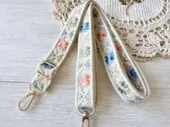 【インド刺繍リボン】ショルダーストラップ　65