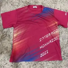 YONEX インターハイ北海道2023 ピンク L