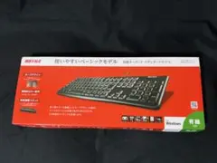USB接続 有線スタンダードキーボー BSKBU100BK