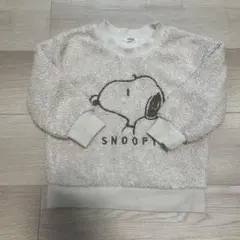 スヌーピー フリース トレーナー 100cm