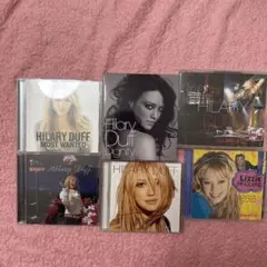 HilaryDuffヒラリーダフCD6枚セットDVD2枚付き