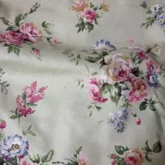 花柄綿生地