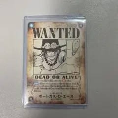 ワンピースカード ポートガス・D・エース 手配書 SP 受け継がれる意志