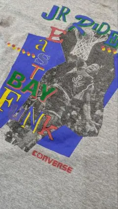 90s CONVERSE JR RIDER EAST BAY FINK Tシャツ