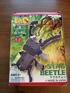 美品LaQ ラキューインセクトワールドクワガタムシStag Beetle