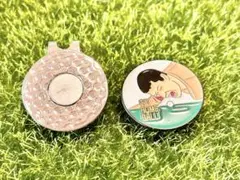 あとちょっと‼️ゴルフマーカー　ハット用マグネットクリップ付き
