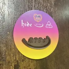 hide 2nd ロゴ ピンバッジ ガチャ④