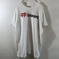 T-362 GILDAN iHeart プリント ホワイト Tシャツ Lサイズ