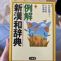 例解新漢和辞典