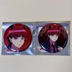 魔入りました！入間くん　タワレコ　ブラックコーデ　グリッター缶バッジ　オペラ
