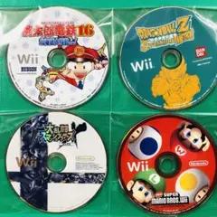 Discのみ Wii 桃太郎電鉄16 ドラゴンボールZメテオ スマブラ マリオ