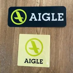 AIGLE ステッカー 2枚