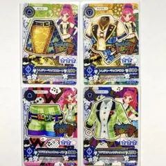 アイカツカード　音城セイラ　swing rock トレジャー　マドラスチェック
