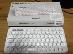 キーボード logi pebble keys2 k380sOW ホワイト