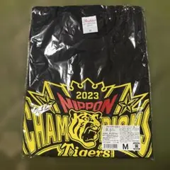 阪神タイガース　2023日本一記念 ビールかけTシャツ黒　Mサイズ