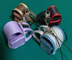 ミニチュアランドセル ストラップ 4色セット