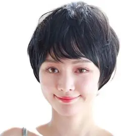 お値下げ【帽子ウィッグ/ショコラブラック】フル ウィッグ 医療用 かつら