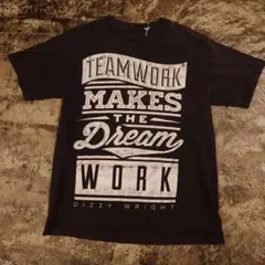 TEAMWORK Tシャツ DIZZY WRIGHT ブラック L　4339