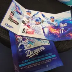 中日ドラゴンズ　ミニ屏風コレクション