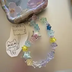 手作り　携帯ストラップ　22センチ