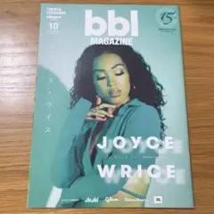bbl MAGAZINE2022年10月号 JOYCE WRICE&WEAVER