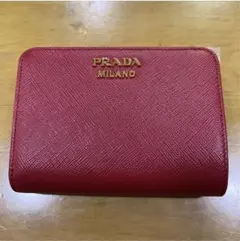 年末セール PRADA 二つ折り財布