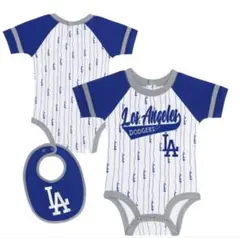 【美品】大谷翔平 ドジャース ロンパース ボディスーツ スタイ 6-9mo