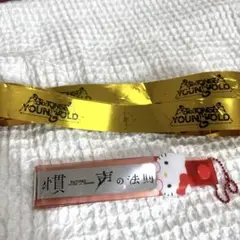 SixTONES 慣声の法則 YOUNGOLD 銀テープ キーホルダーケース付き